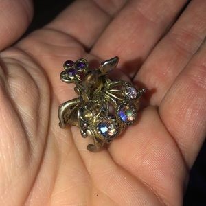 Butterfly hair clip vintage